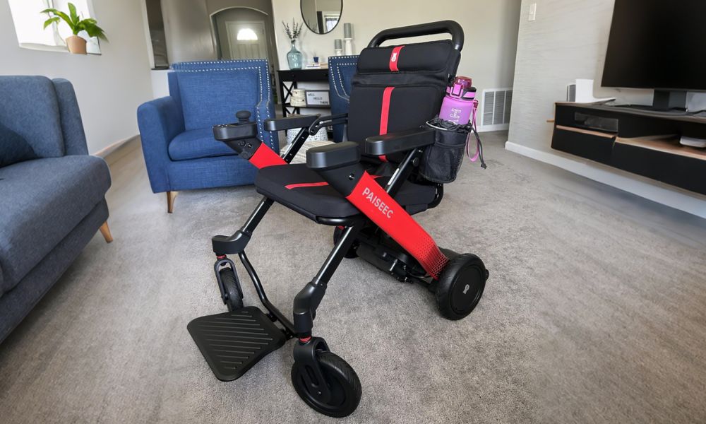 Lightweight Folding Wheelchairs in the living room