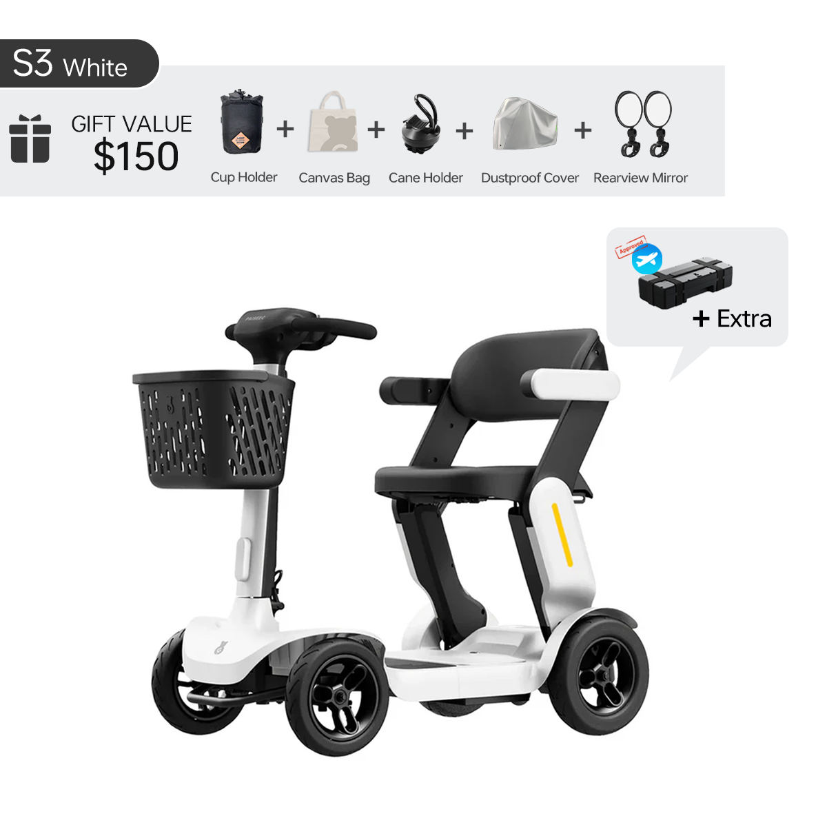 Paiseec Mobility Scooter S3
