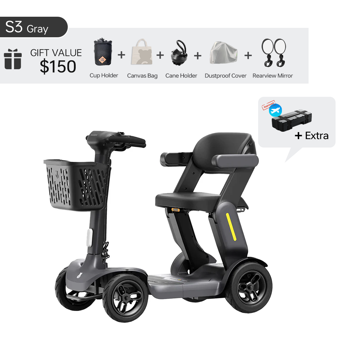 Paiseec Mobility Scooter S3