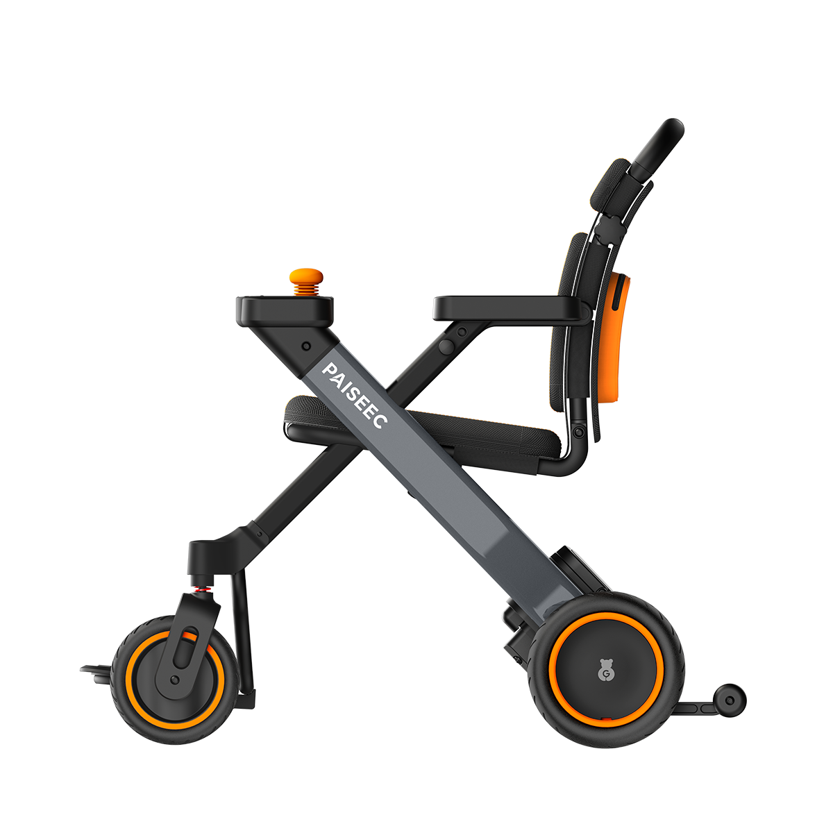 Paiseec 2-in-1 Electric Wheelchair W1