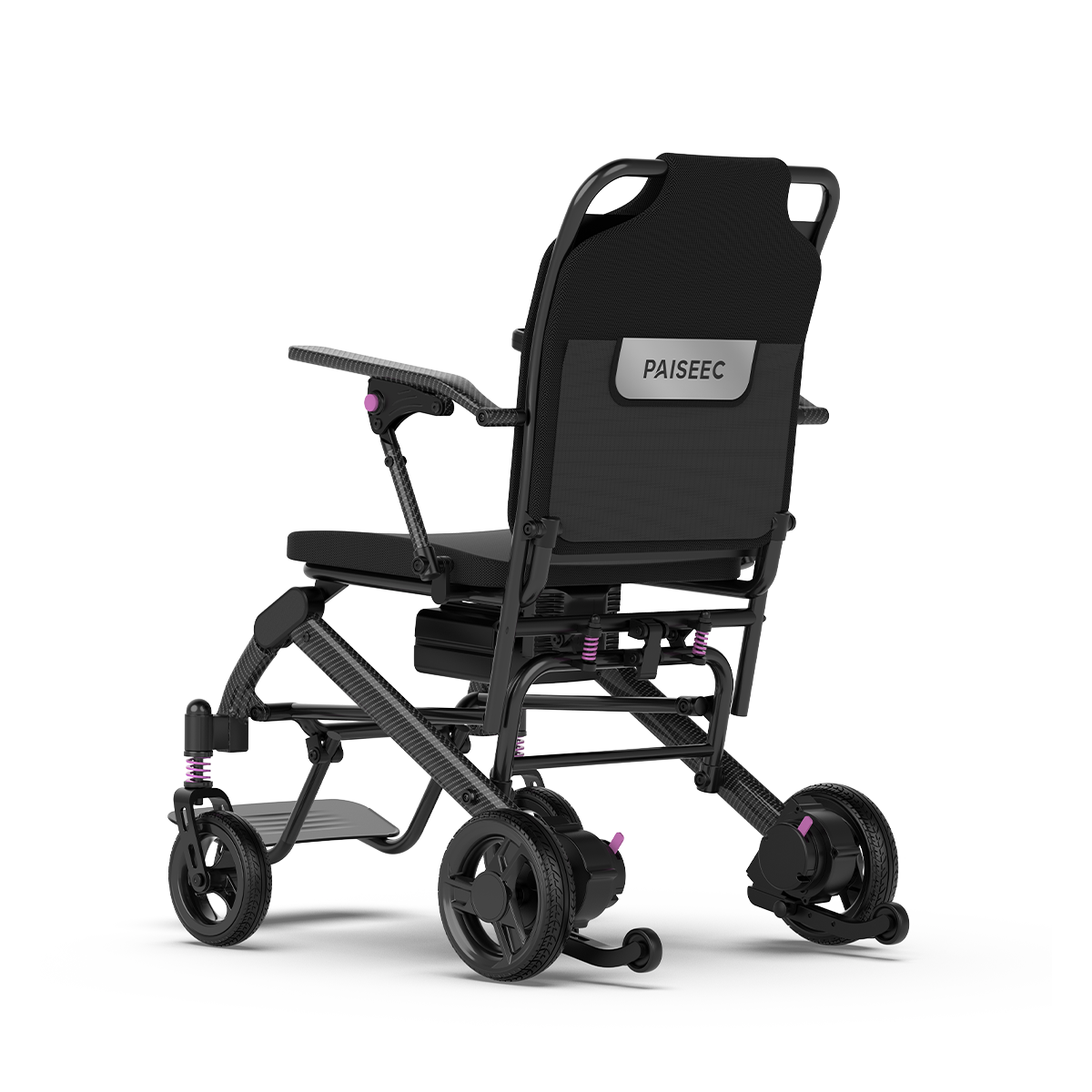 PAISEEC Q3 Carbon|Lightweight Carbon Fiber Electric Wheelchair