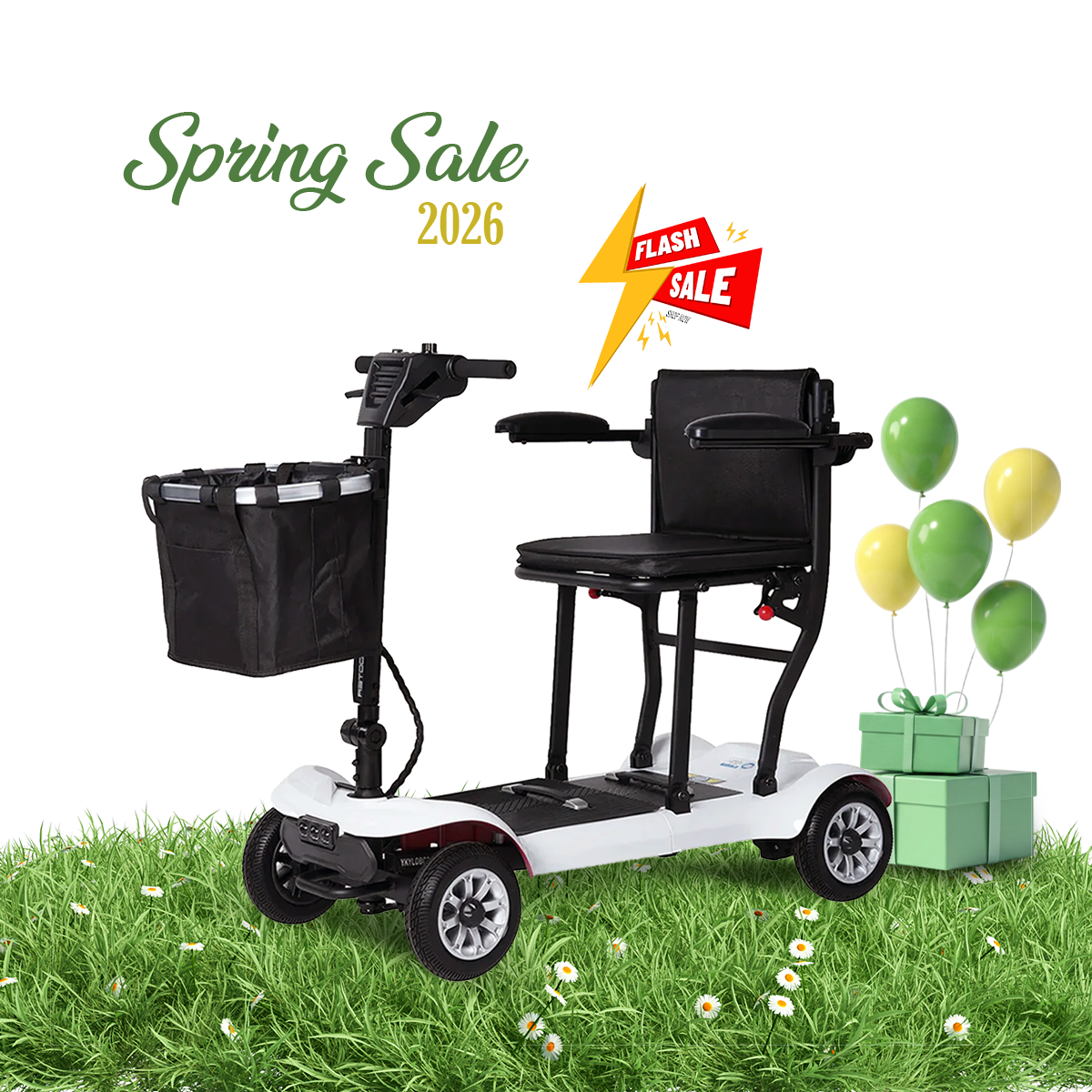 Paiseec Lightweight Mobility Scooter D3