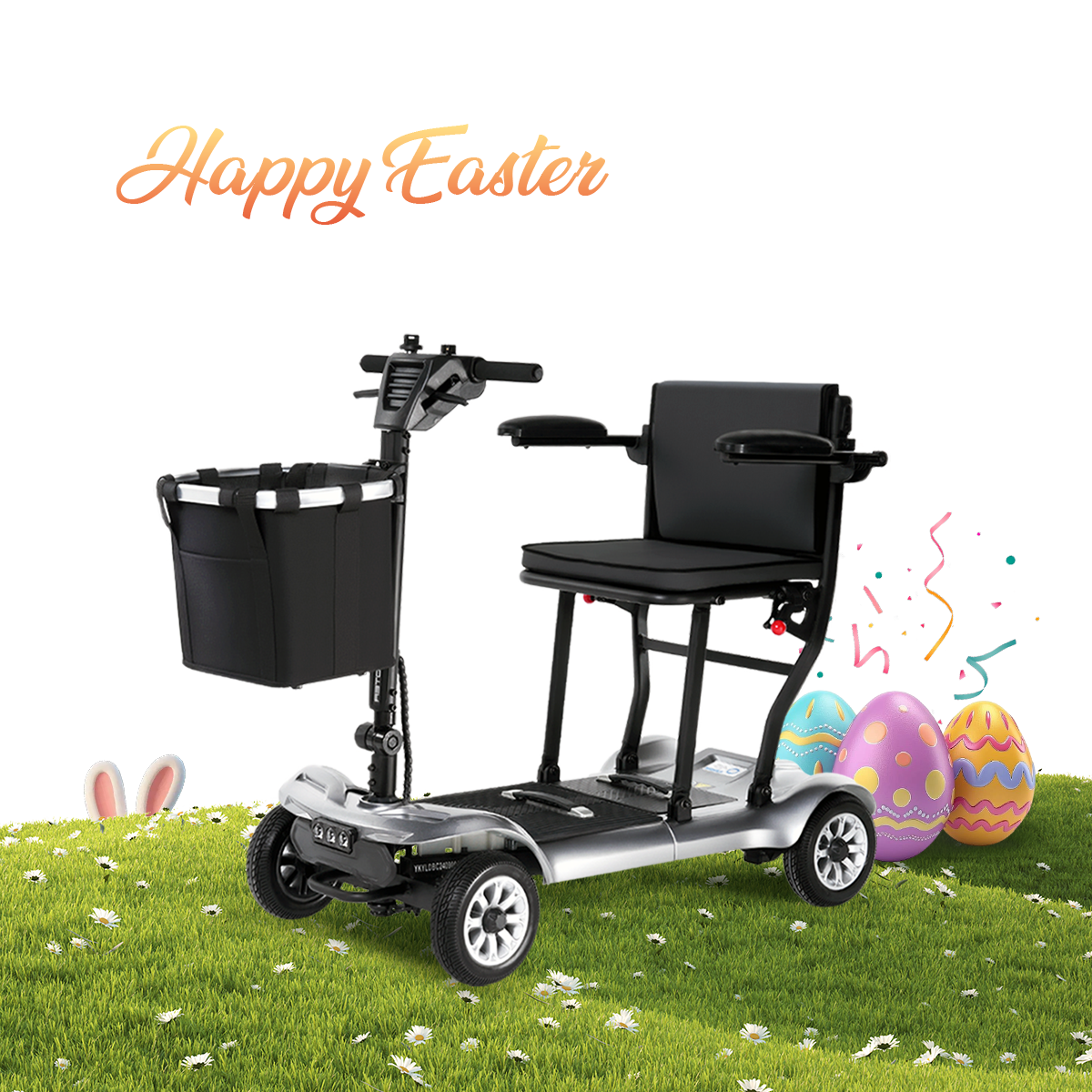 Paiseec Lightweight Mobility Scooter D3