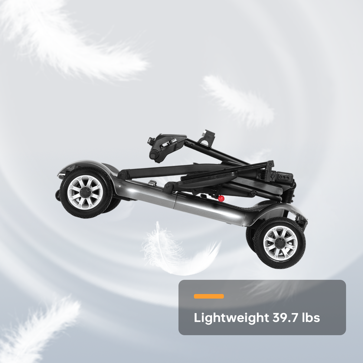 Paiseec Lightweight Mobility Scooter D3