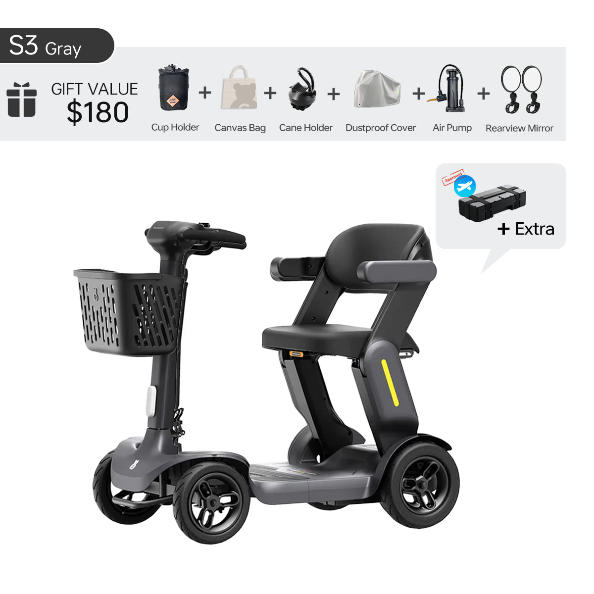 Paiseec Mobility Scooter S3
