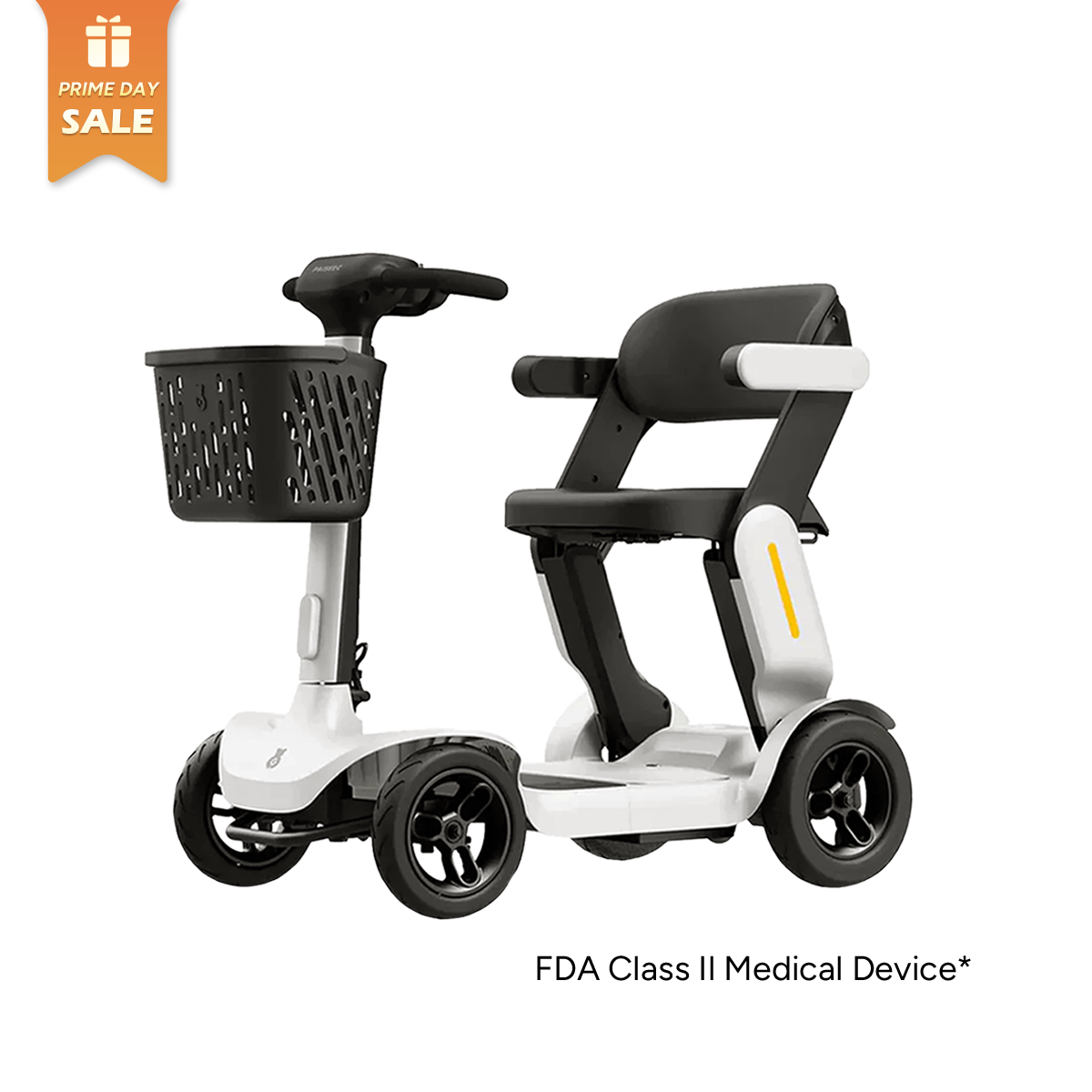Paiseec Mobility Scooter S3 – All Terrain Scooter with Large Tires for Grass & Gravel