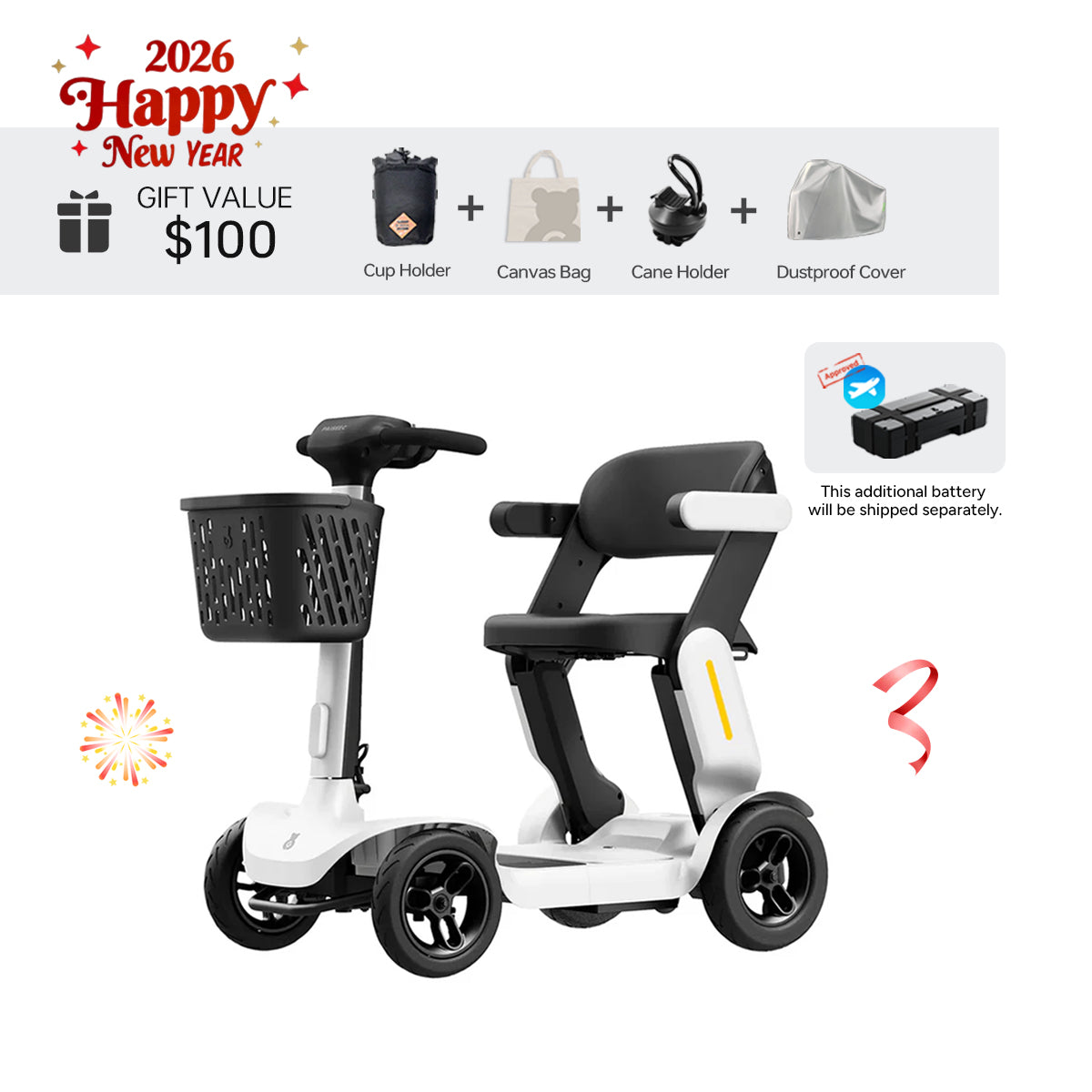 Paiseec Mobility Scooter S3