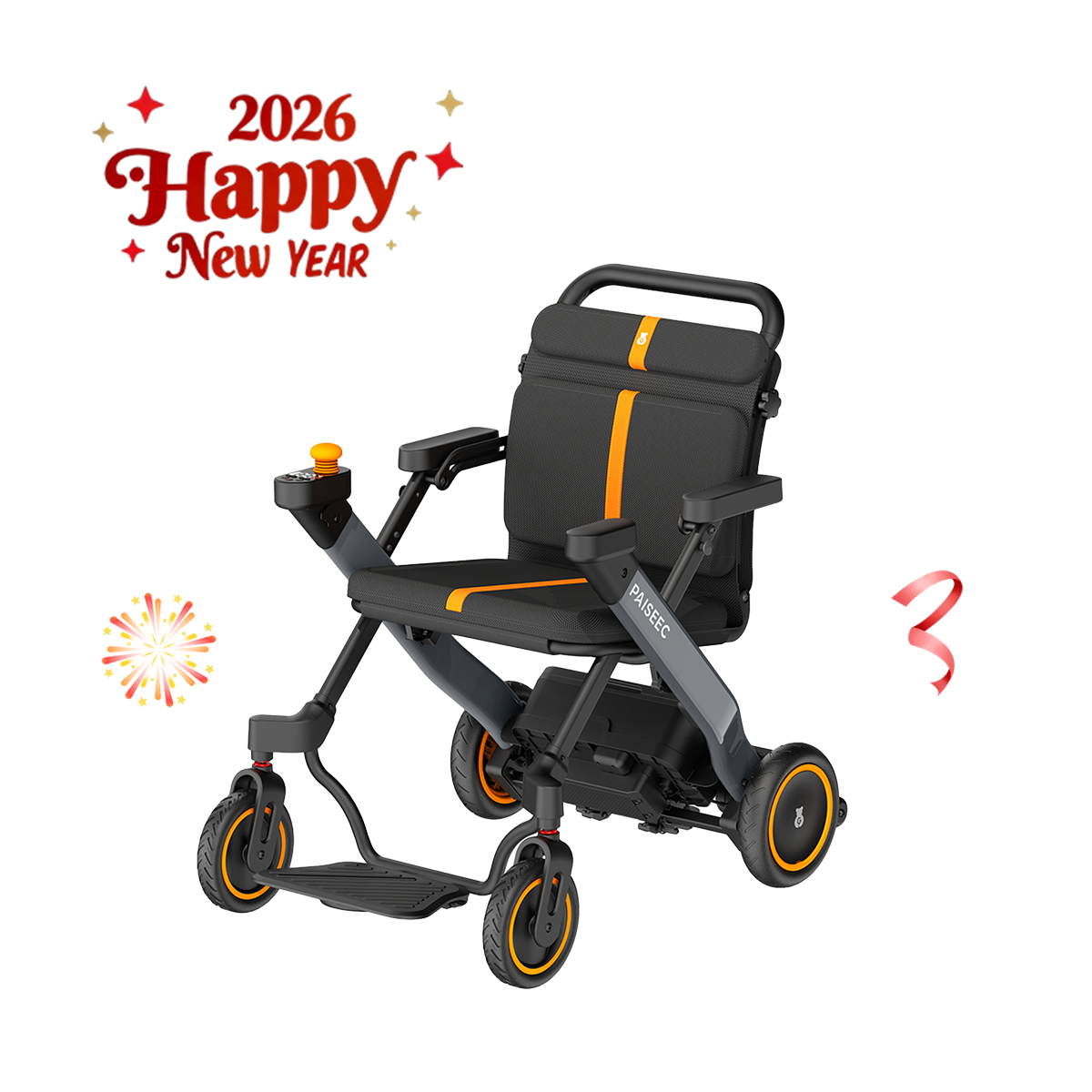 Paiseec 2-in-1 Electric Wheelchair W1