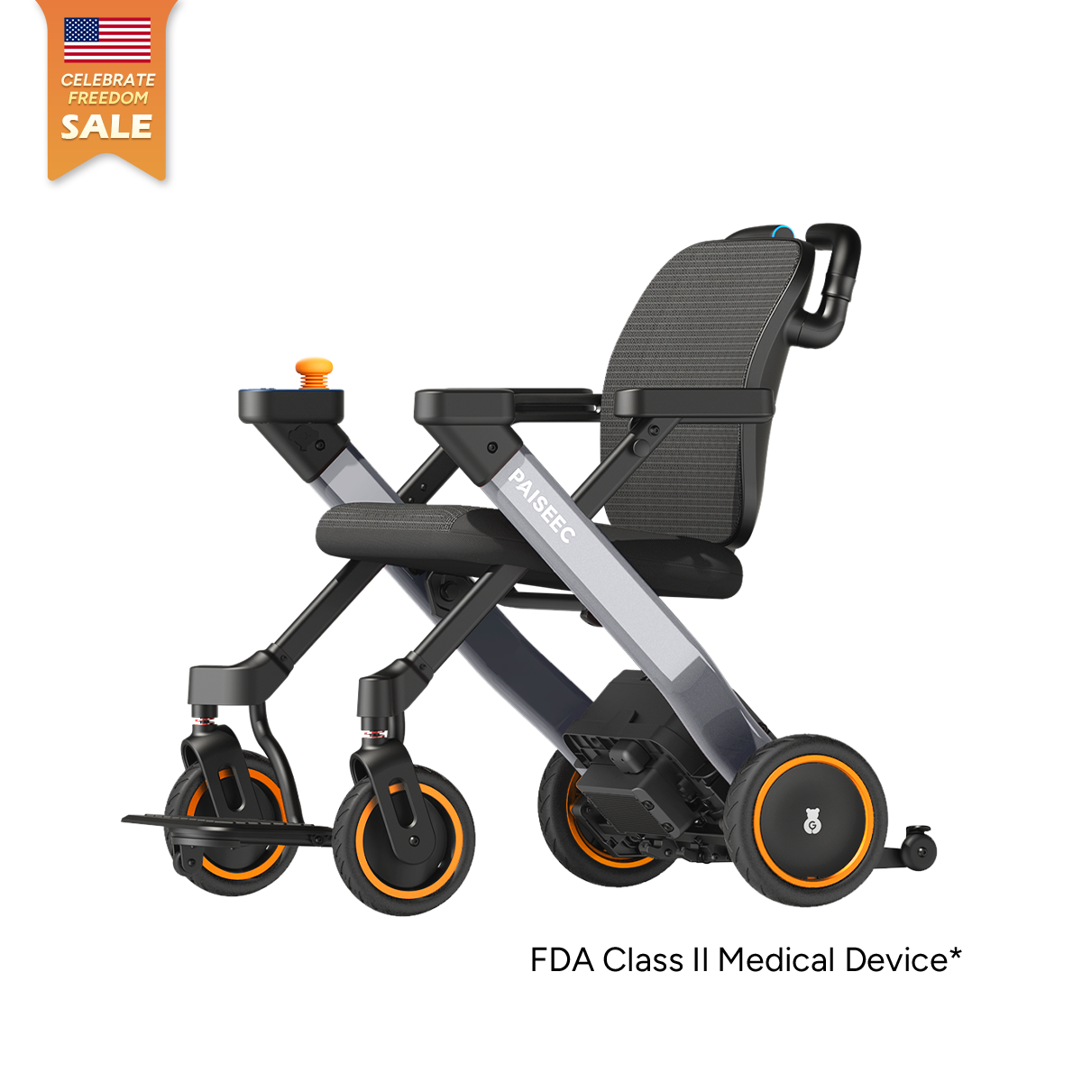 3-in-1 Electric Wheelchair W3 – Power Assist & Smart Walking Aid