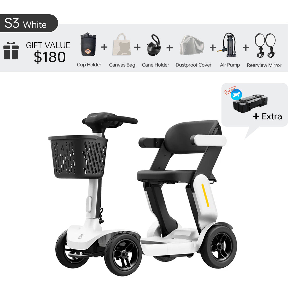 Paiseec Mobility Scooter S3