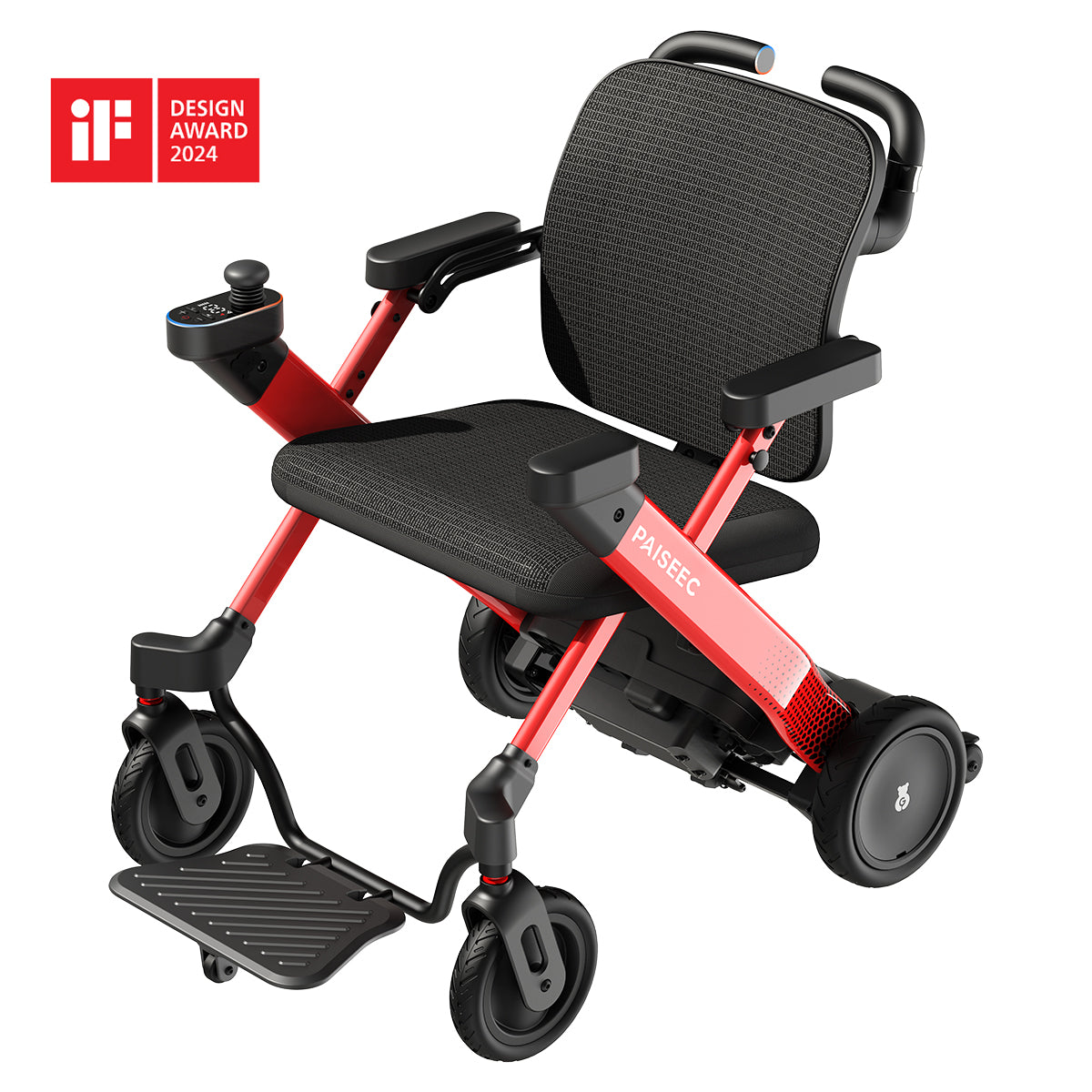 3-in-1 Electric Wheelchair W3 Power Assist Chair Paiseec