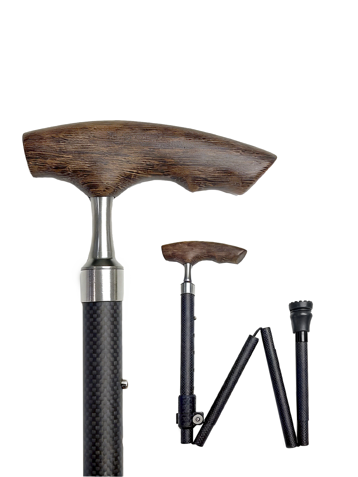 2026 Halloween Free Gift | Carbon Fiber Cane – Ultra Lightweight Walking Cane for Men & Women | Paiseec – Model C1