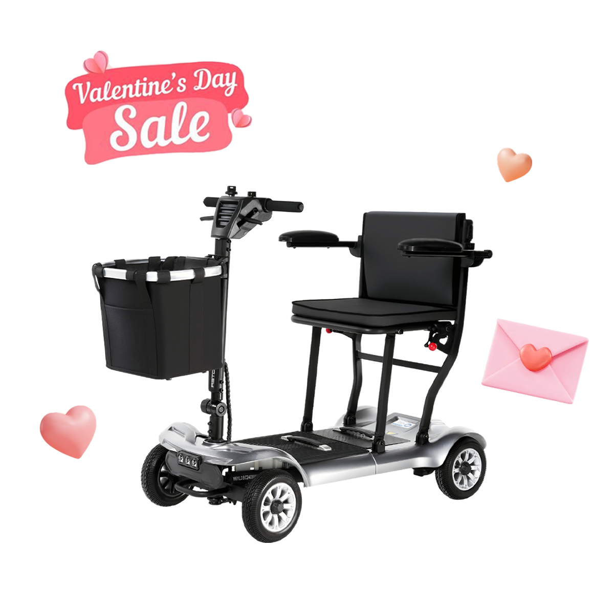 Paiseec Lightweight Mobility Scooter D3