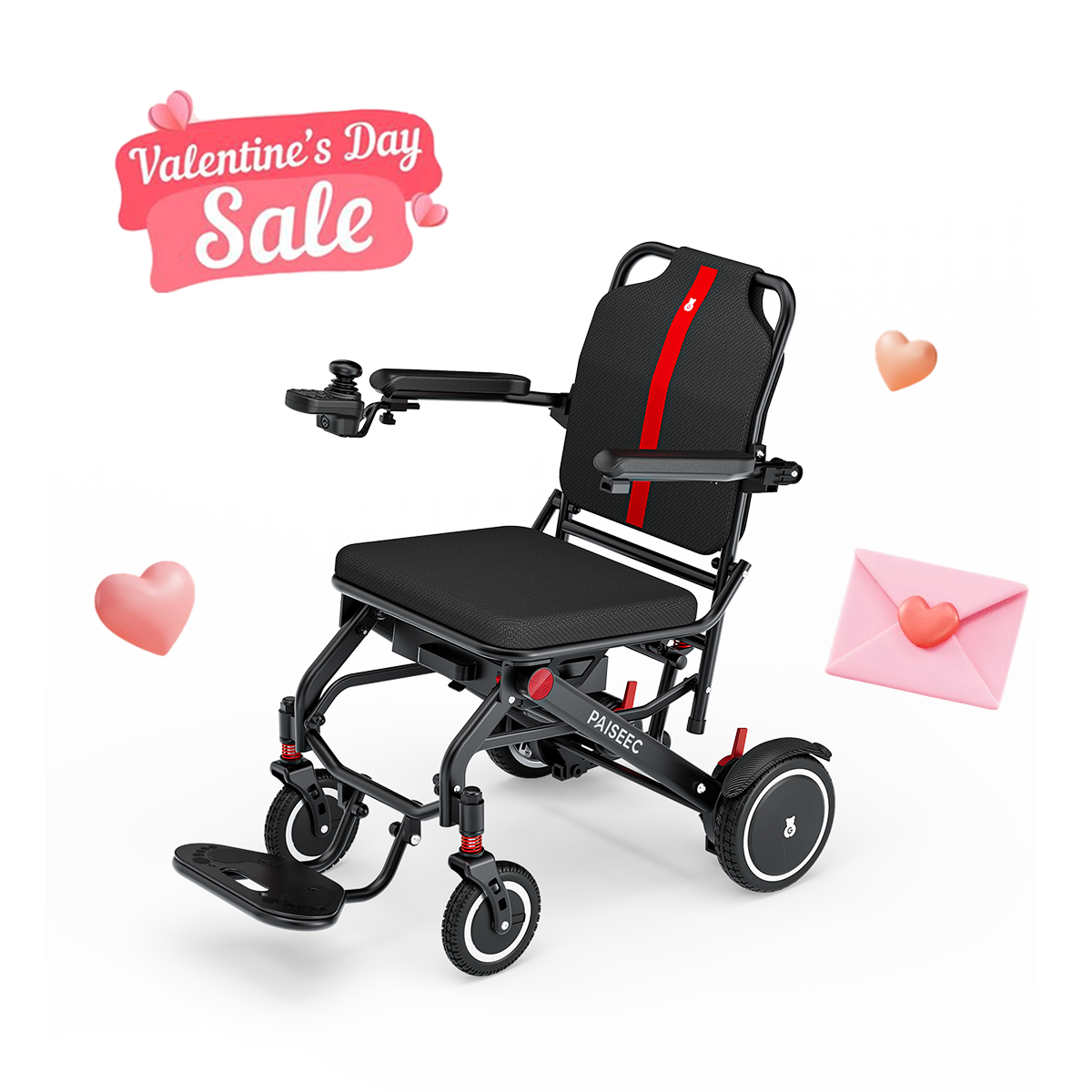 Paiseec Lightweight Electric Wheelchair Q3