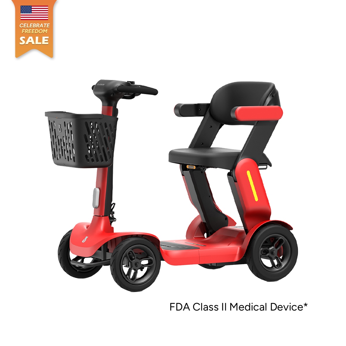 Paiseec Mobility Scooter S3 – All Terrain Scooter with Large Tires for Grass & Gravel