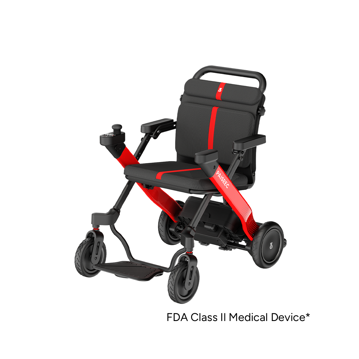 Paiseec 2-in-1 Electric Wheelchair W1