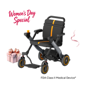 Paiseec 2-in-1 Electric Wheelchair W1