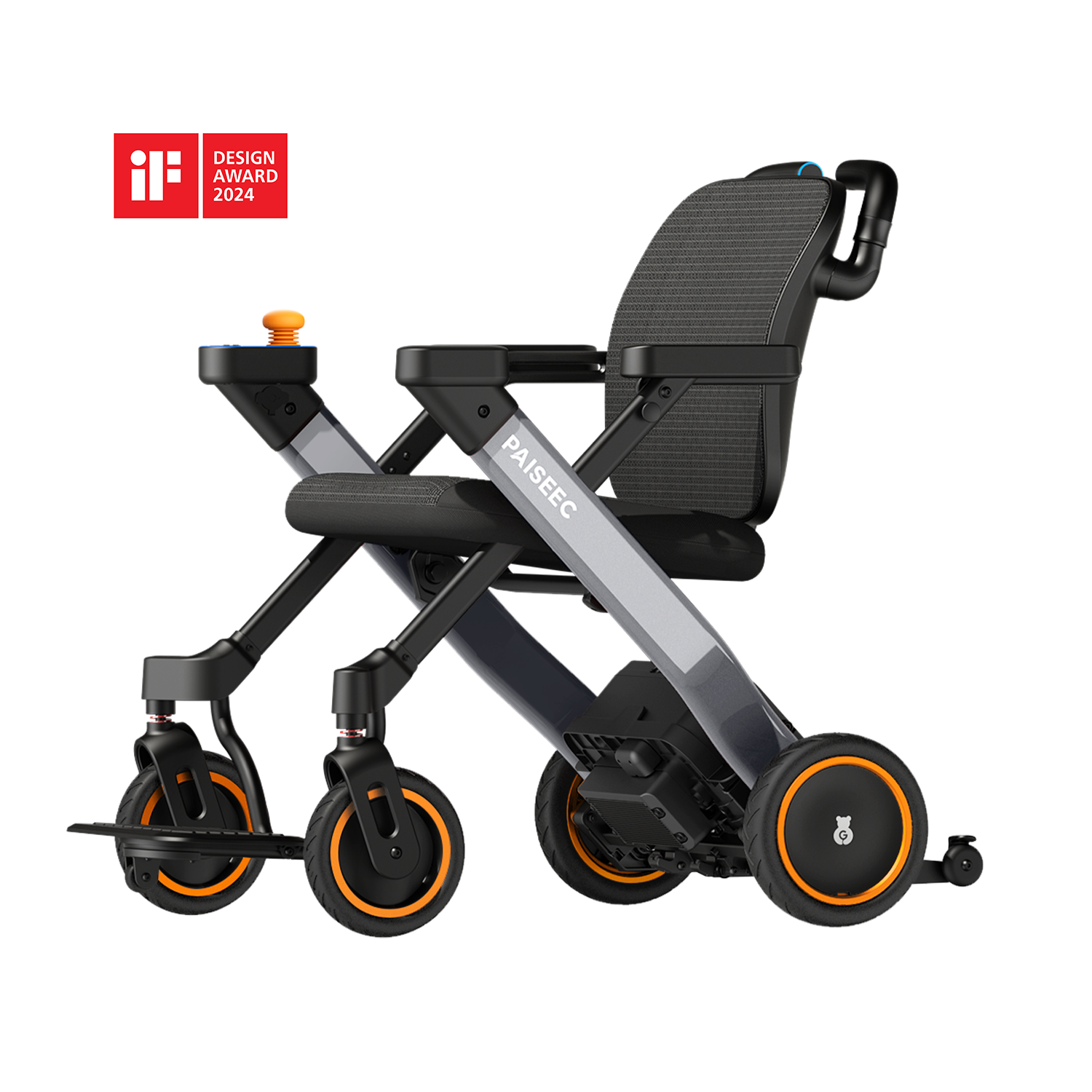 [Refurbished] Paiseec 3-in-1 Electric Wheelchair W3