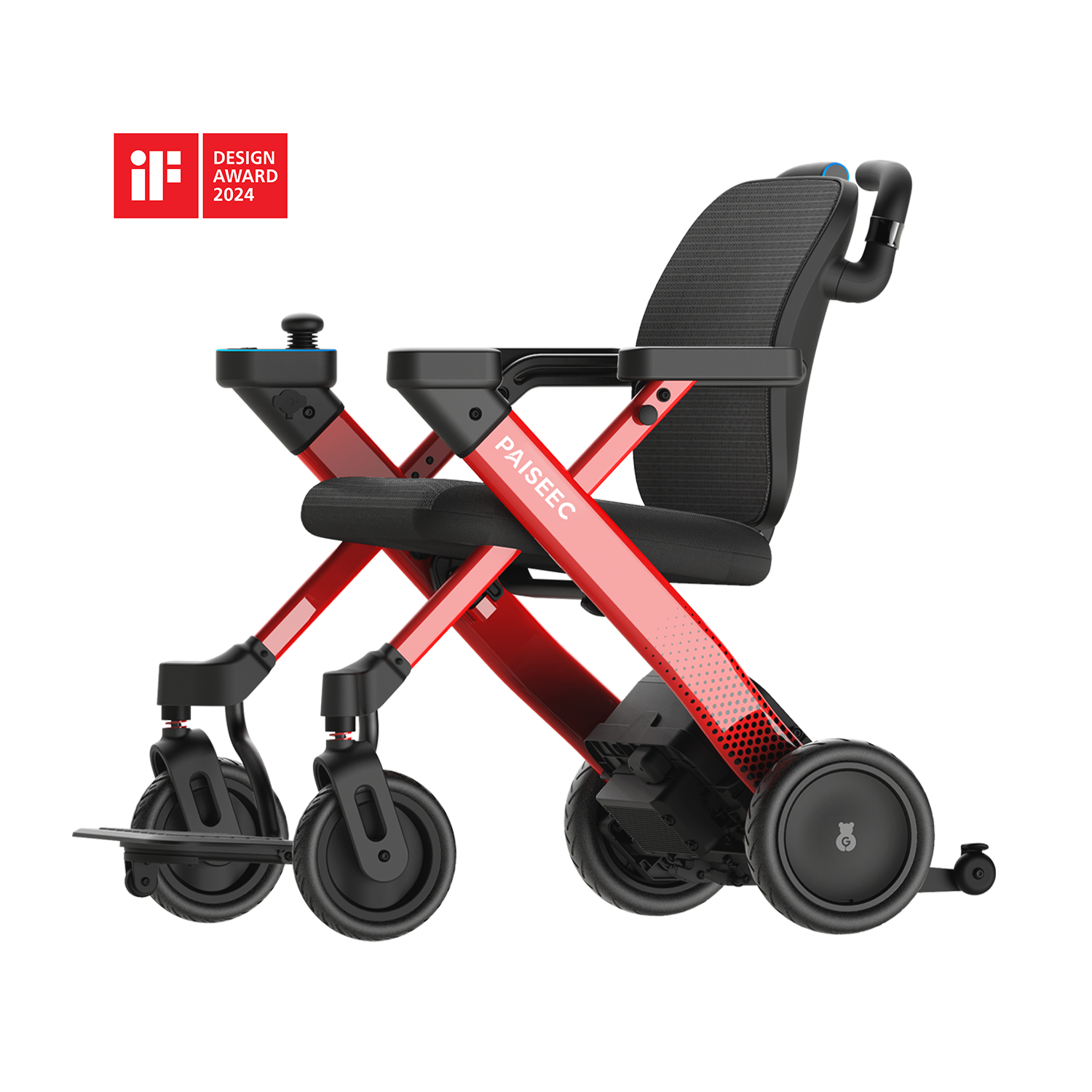 [Refurbished] Paiseec 3-in-1 Electric Wheelchair W3