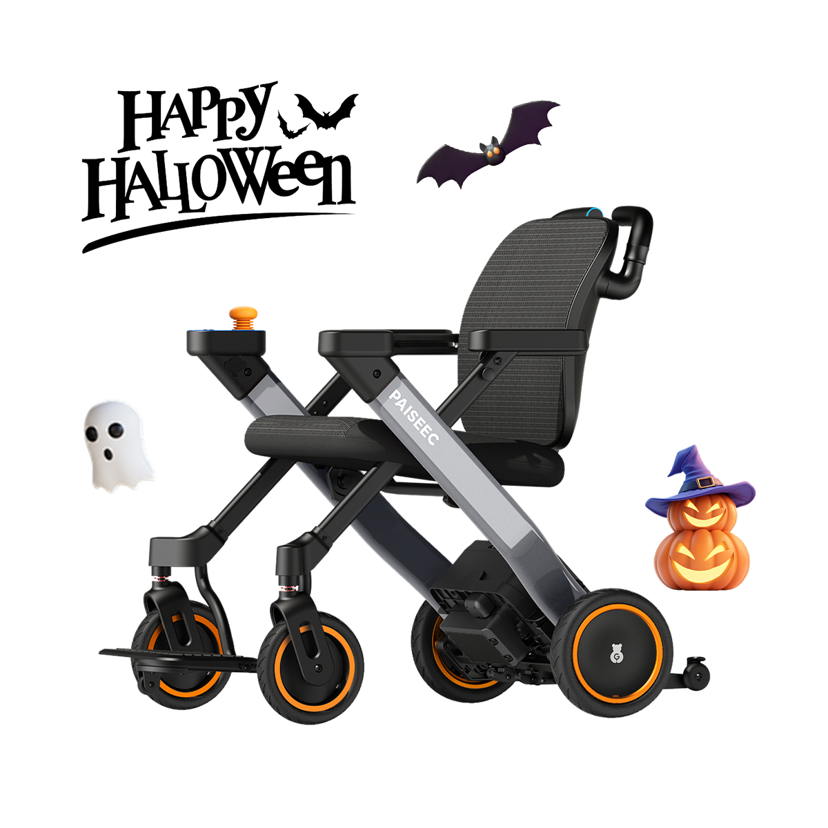 Paiseec 3-in-1 Electric Wheelchair W3